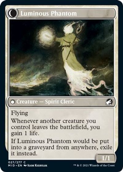 Lunarch Veteran // Luminous Phantom [Innistrad: Midnight Hunt] | The CG Realm