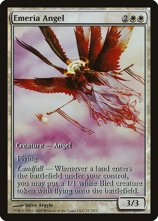 Emeria Angel (Game Day) (Extended Art) [Zendikar Promos] | The CG Realm