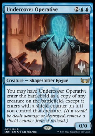 Undercover Operative (Promo Pack) [Streets of New Capenna Promos] | The CG Realm