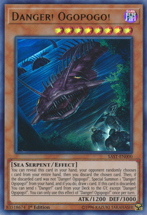 Danger! Ogopogo! [SAST-EN000] Ultra Rare | The CG Realm