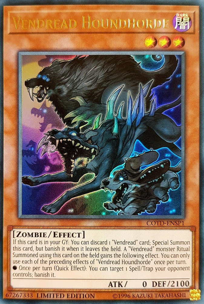 Vendread Houndhorde [COTD-ENSP1] Ultra Rare | The CG Realm