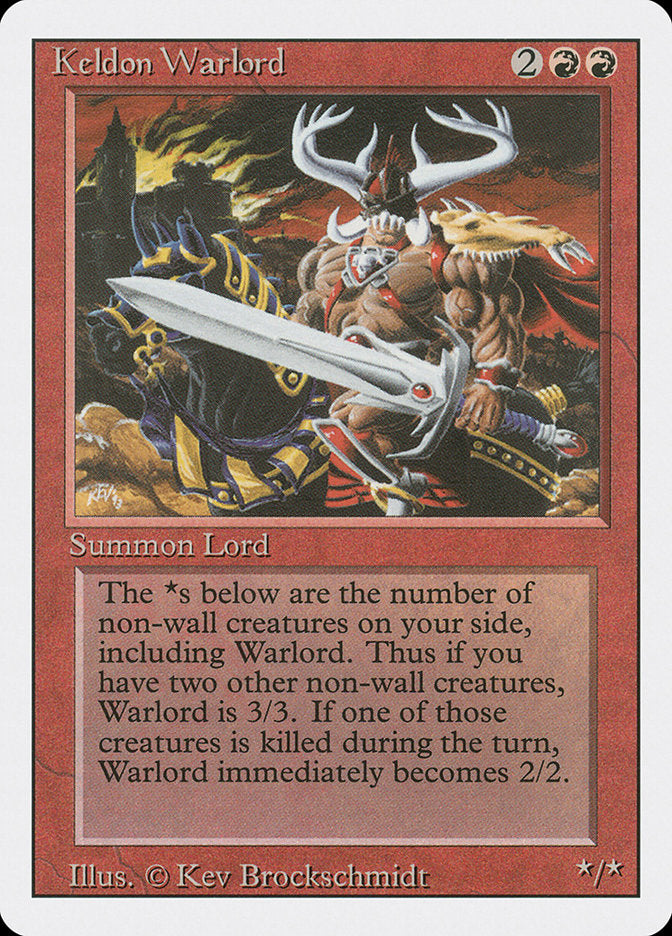 Keldon Warlord [Revised Edition] | The CG Realm
