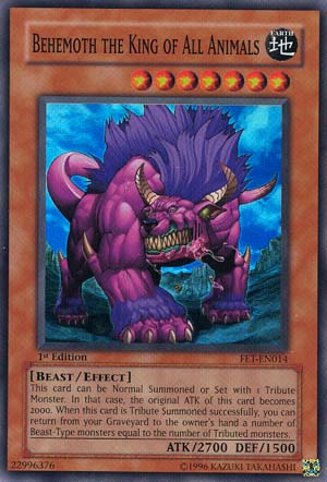 Behemoth the King of All Animals [FET-EN014] Super Rare | The CG Realm