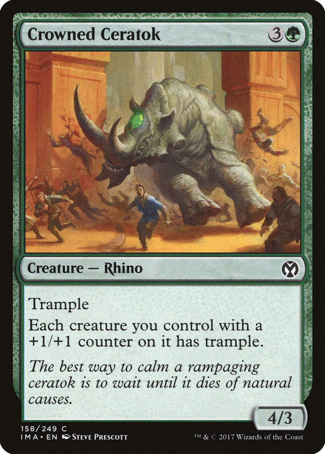 Crowned Ceratok [Iconic Masters] | The CG Realm