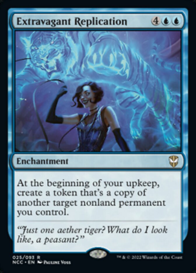 Extravagant Replication [Streets of New Capenna Commander] | The CG Realm