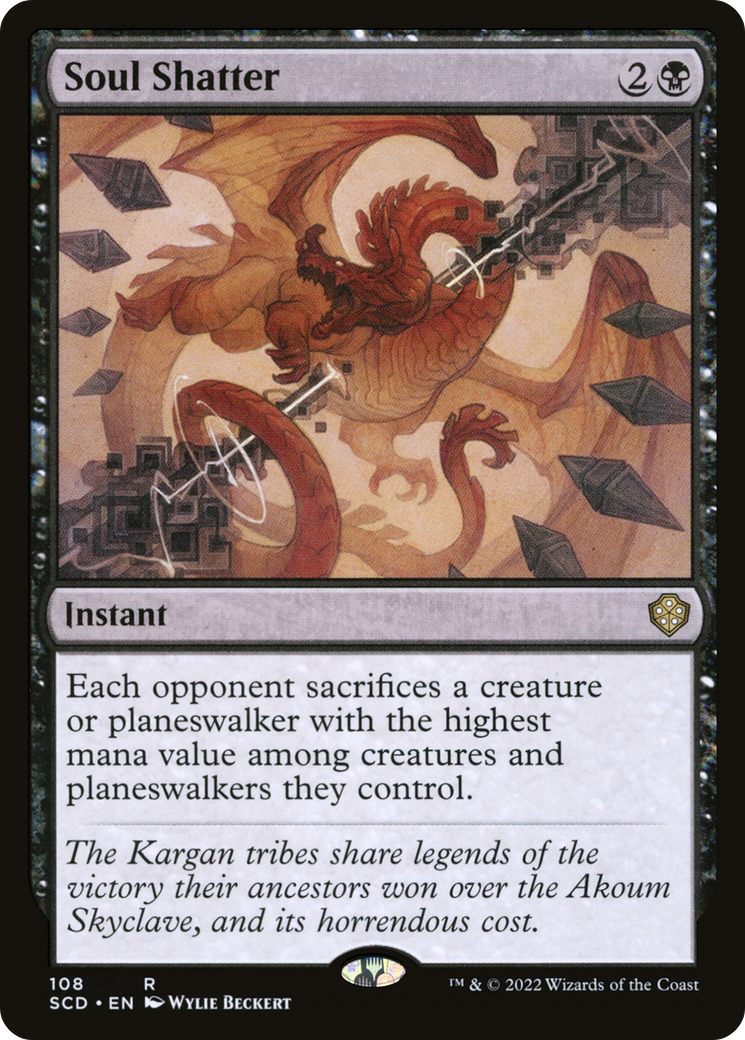 Soul Shatter [Starter Commander Decks] | The CG Realm