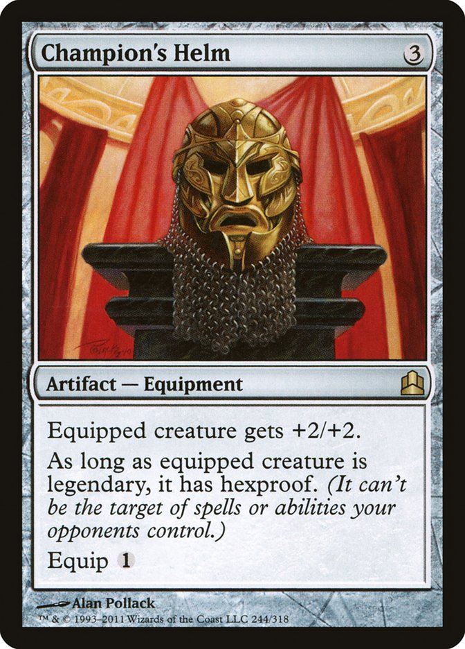 Champion's Helm [Commander 2011] | The CG Realm