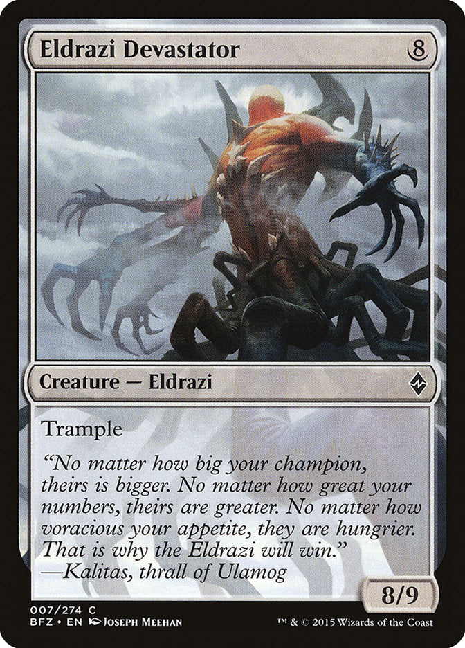 Eldrazi Devastator [Battle for Zendikar] | The CG Realm