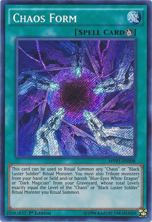 Chaos Form [MVP1-ENS08] Secret Rare | The CG Realm