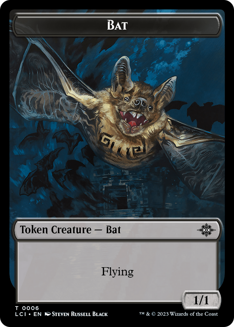 Bat Token [The Lost Caverns of Ixalan Tokens] | The CG Realm