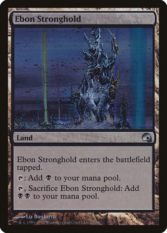 Ebon Stronghold [Premium Deck Series: Graveborn] | The CG Realm