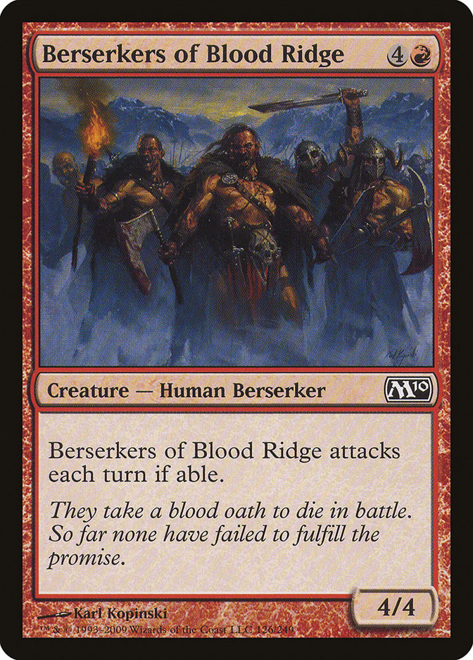 Berserkers of Blood Ridge [Magic 2010] | The CG Realm