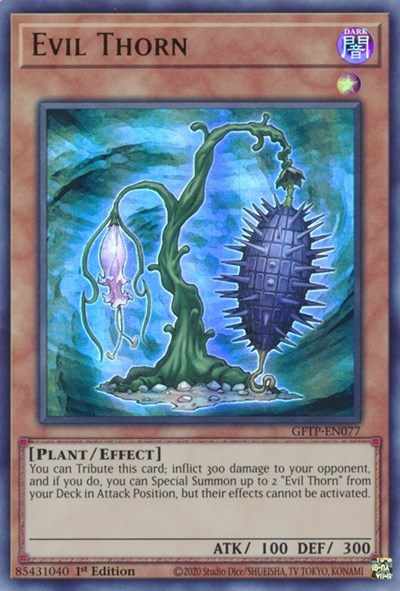 Evil Thorn [GFTP-EN077] Ultra Rare | The CG Realm