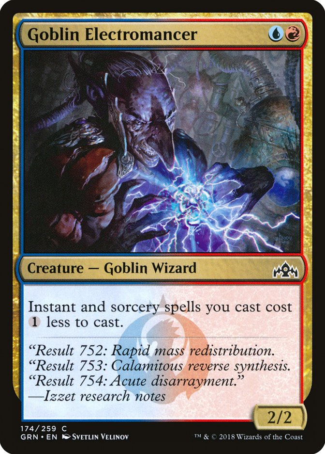 Goblin Electromancer [Guilds of Ravnica] | The CG Realm