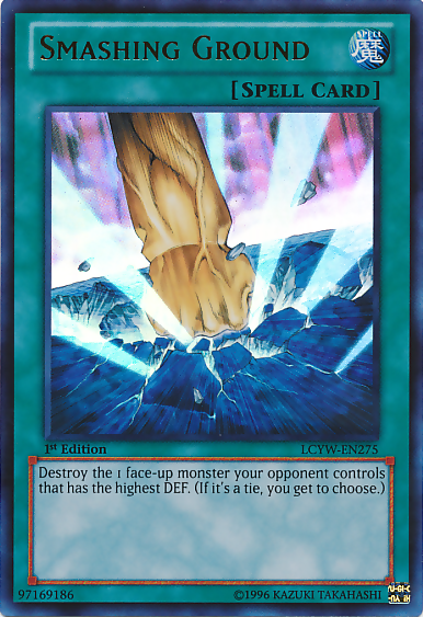 Smashing Ground [LCYW-EN275] Ultra Rare | The CG Realm
