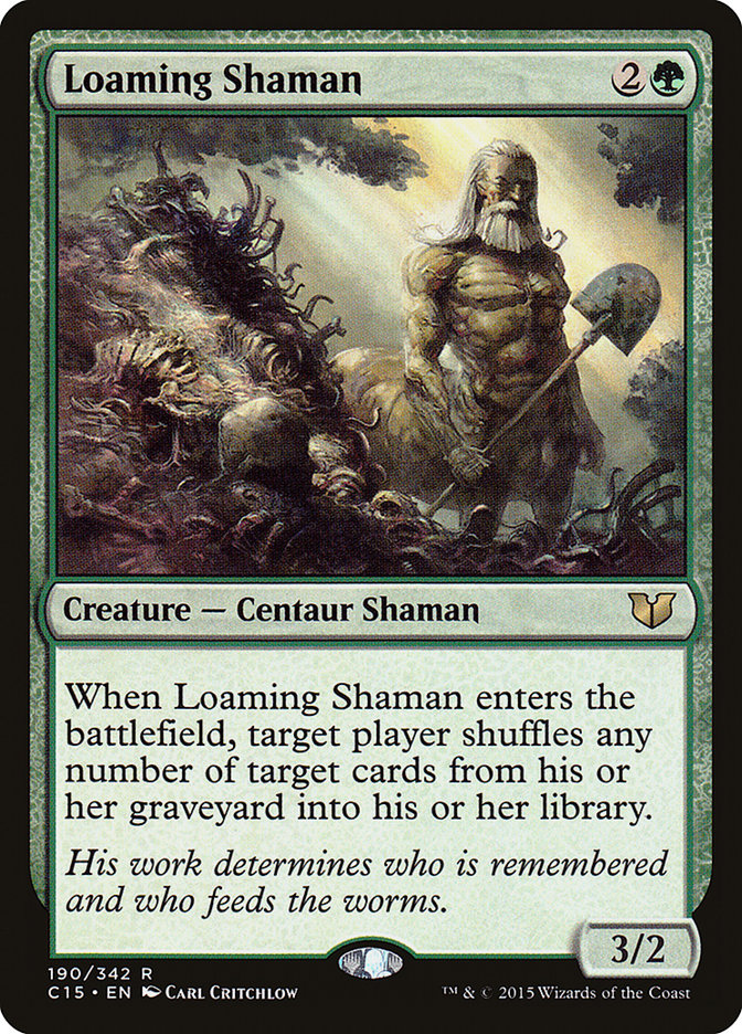 Loaming Shaman [Commander 2015] | The CG Realm