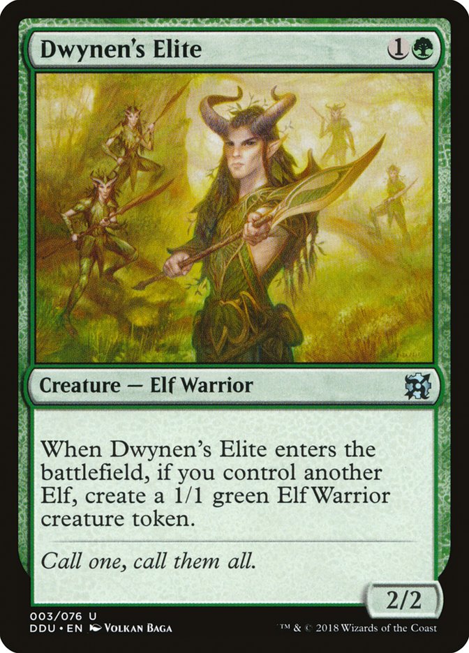 Dwynen's Elite [Duel Decks: Elves vs. Inventors] | The CG Realm
