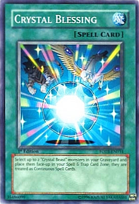 Crystal Blessing [FOTB-EN034] Common | The CG Realm