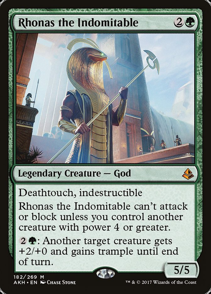 Rhonas the Indomitable [Amonkhet] | The CG Realm