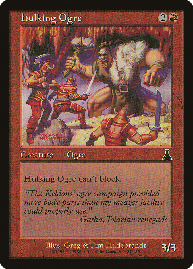 Hulking Ogre [Urza's Destiny] | The CG Realm