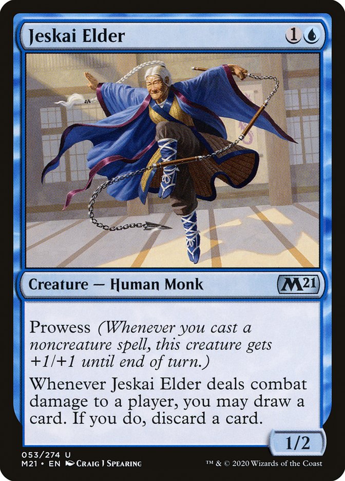 Jeskai Elder [Core Set 2021] | The CG Realm