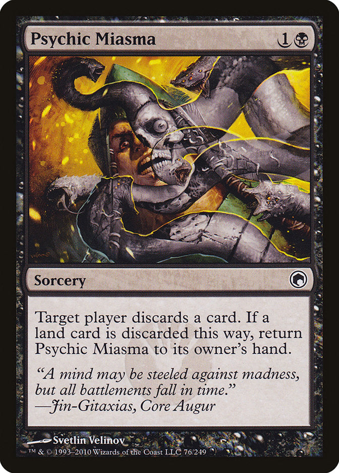 Psychic Miasma [Scars of Mirrodin] | The CG Realm