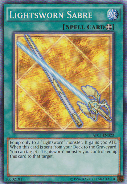 Lightsworn Sabre [AP05-EN023] Common | The CG Realm