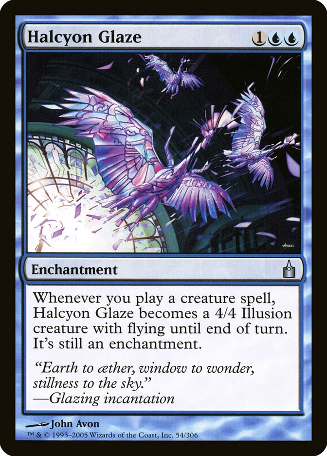 Halcyon Glaze [Ravnica: City of Guilds] | The CG Realm