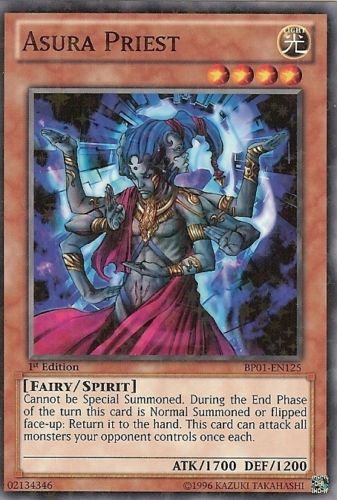 Asura Priest [BP01-EN125] Starfoil Rare | The CG Realm