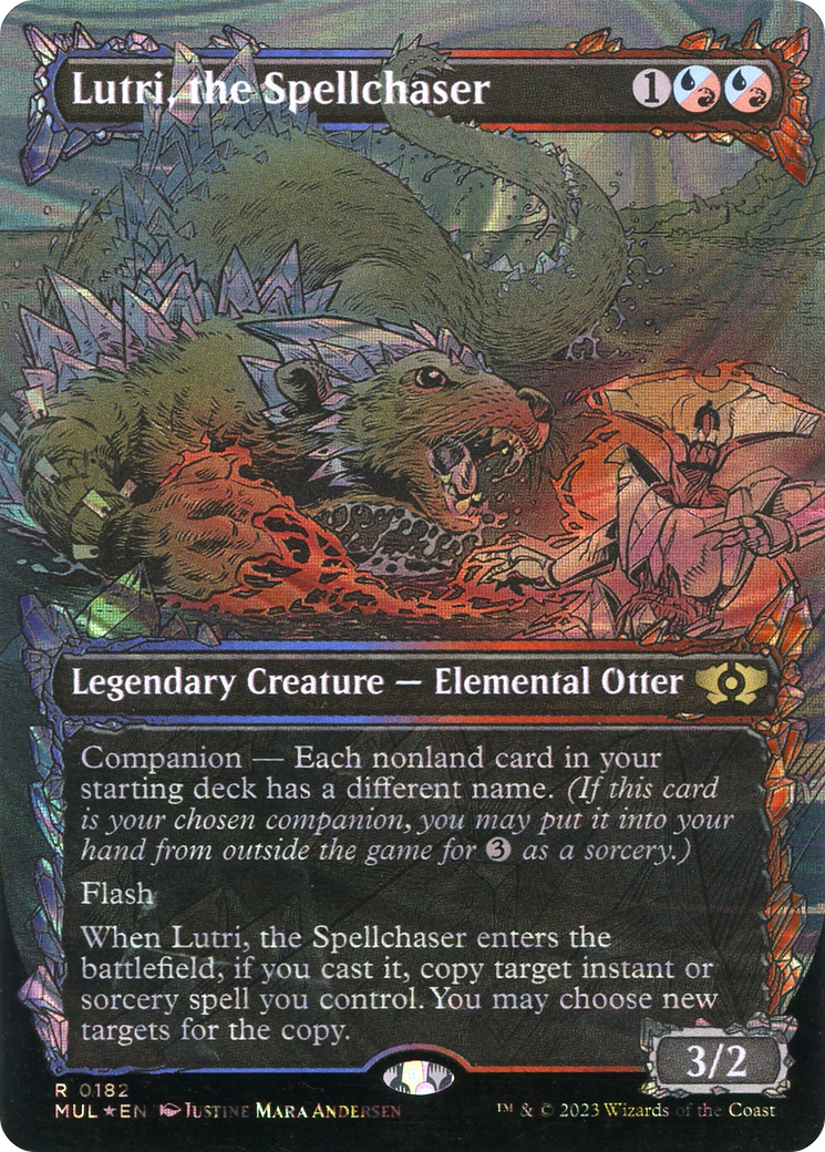 Lutri, the Spellchaser (Halo Foil) [Multiverse Legends] | The CG Realm