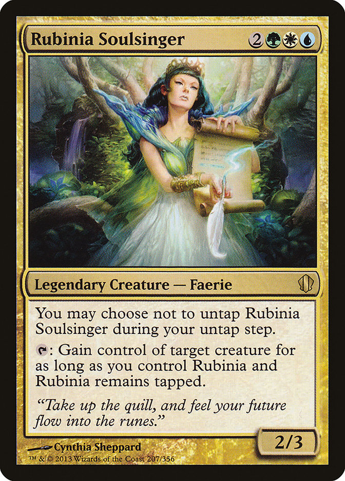 Rubinia Soulsinger [Commander 2013] | The CG Realm