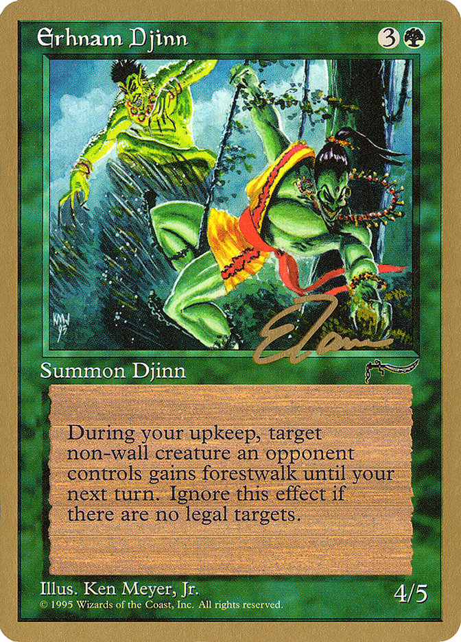 Erhnam Djinn (Eric Tam) [Pro Tour Collector Set] | The CG Realm