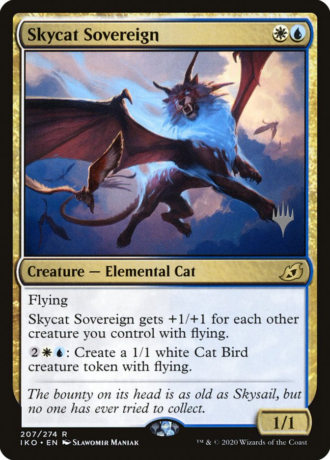 Skycat Sovereign (Promo Pack) [Ikoria: Lair of Behemoths Promos] | The CG Realm