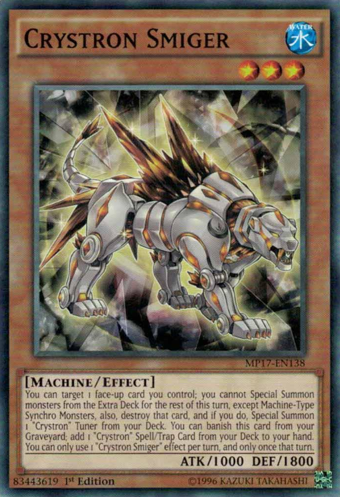 Crystron Smiger [MP17-EN138] Common | The CG Realm