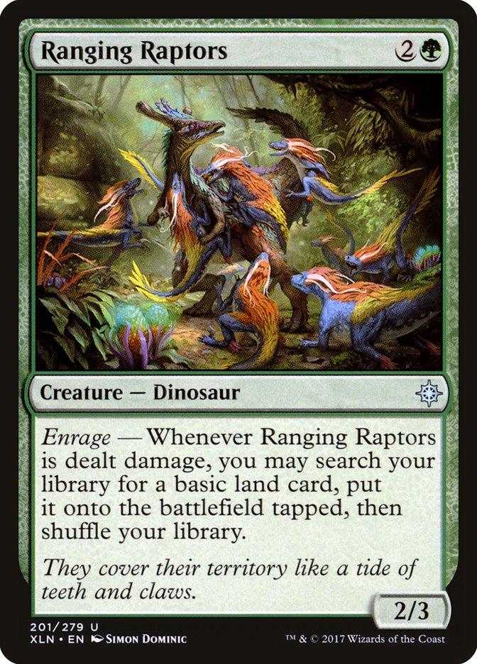 Ranging Raptors [Ixalan] | The CG Realm