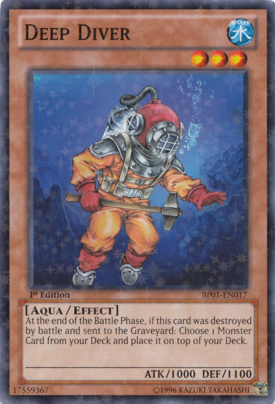 Deep Diver [BP01-EN017] Starfoil Rare | The CG Realm