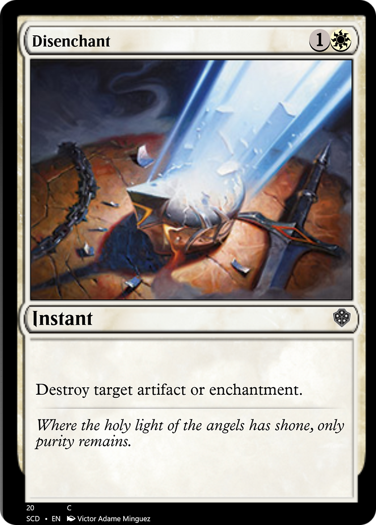 Disenchant [Starter Commander Decks] | The CG Realm