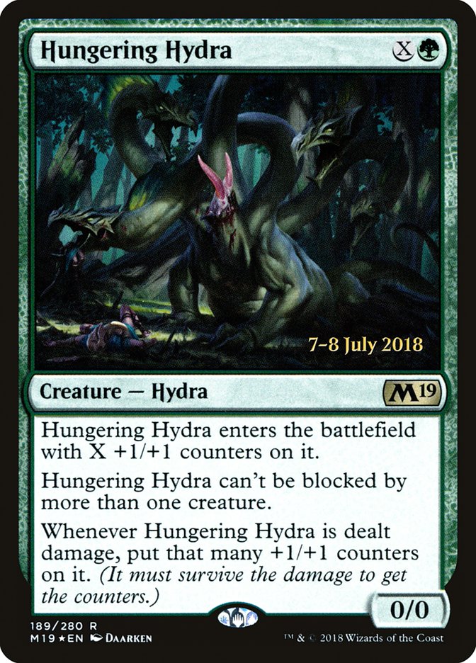 Hungering Hydra [Core Set 2019 Prerelease Promos] | The CG Realm