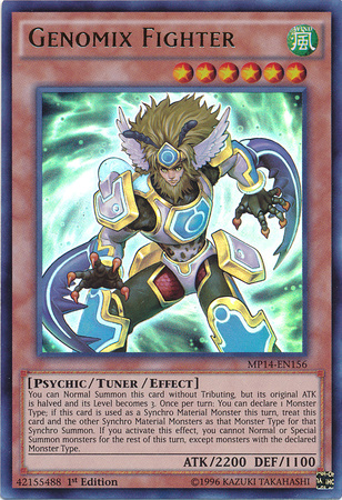 Genomix Fighter [MP14-EN156] Ultra Rare | The CG Realm