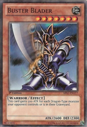 Buster Blader [BP01-EN117] Starfoil Rare | The CG Realm