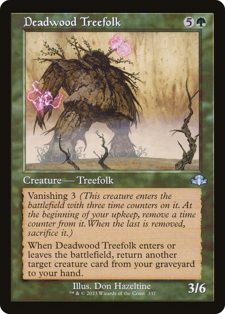 Deadwood Treefolk (Retro) [Dominaria Remastered] | The CG Realm