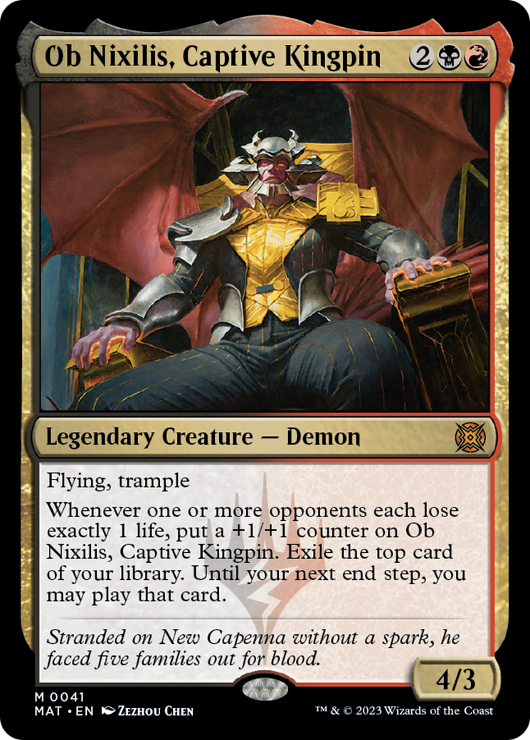 Ob Nixilis, Captive Kingpin [March of the Machine: The Aftermath] | The CG Realm