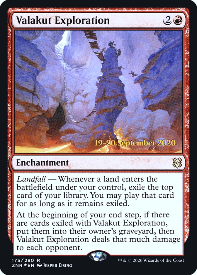 Valakut Exploration [Zendikar Rising Prerelease Promos] | The CG Realm