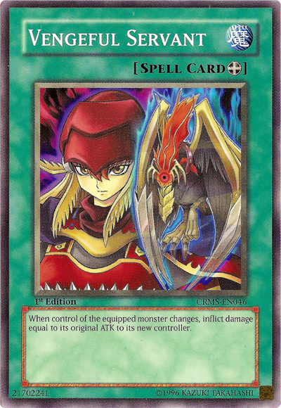 Vengeful Servant [CRMS-EN046] Common | The CG Realm