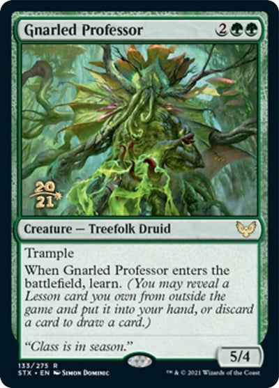 Gnarled Professor [Strixhaven: School of Mages Prerelease Promos] | The CG Realm