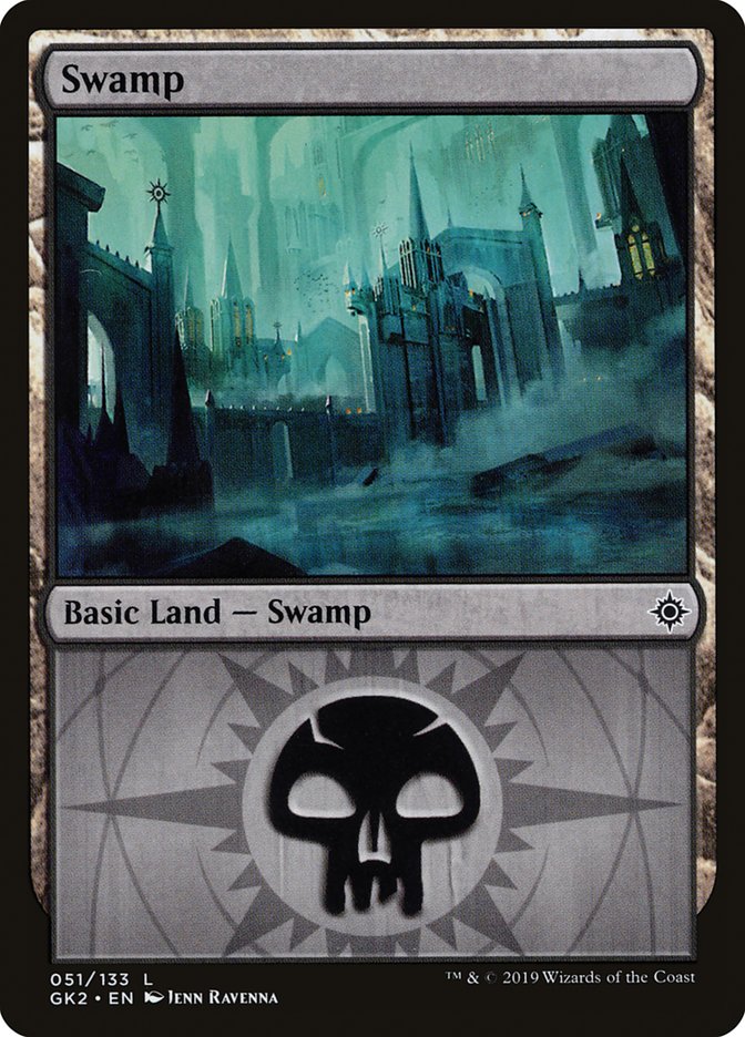 Swamp (51) [Ravnica Allegiance Guild Kit] | The CG Realm