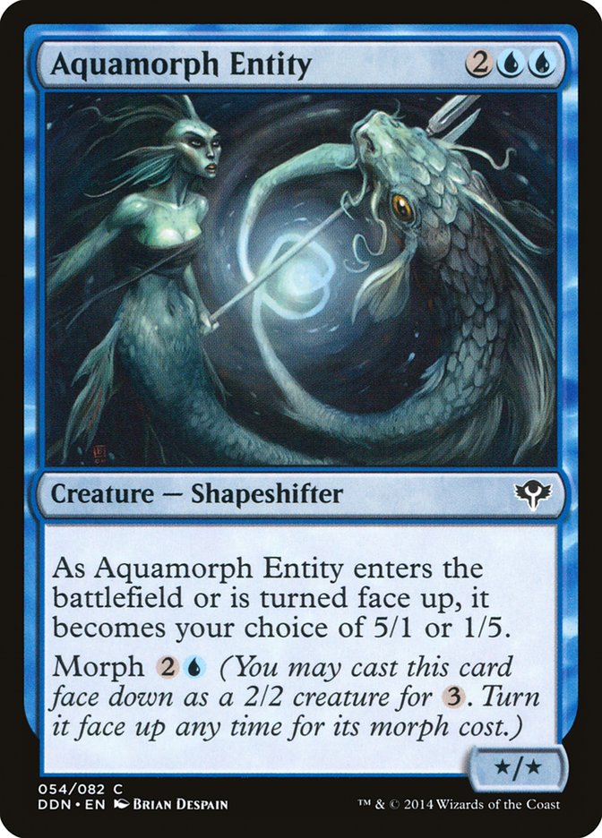 Aquamorph Entity [Duel Decks: Speed vs. Cunning] | The CG Realm