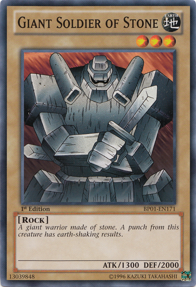Giant Soldier of Stone [BP01-EN171] Common | The CG Realm