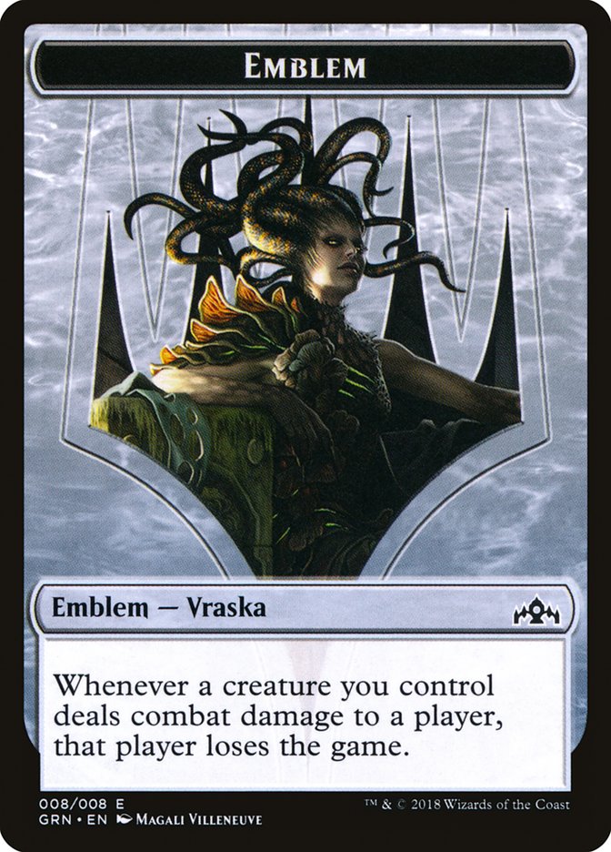 Vraska, Golgari Queen Emblem [Guilds of Ravnica Tokens] | The CG Realm