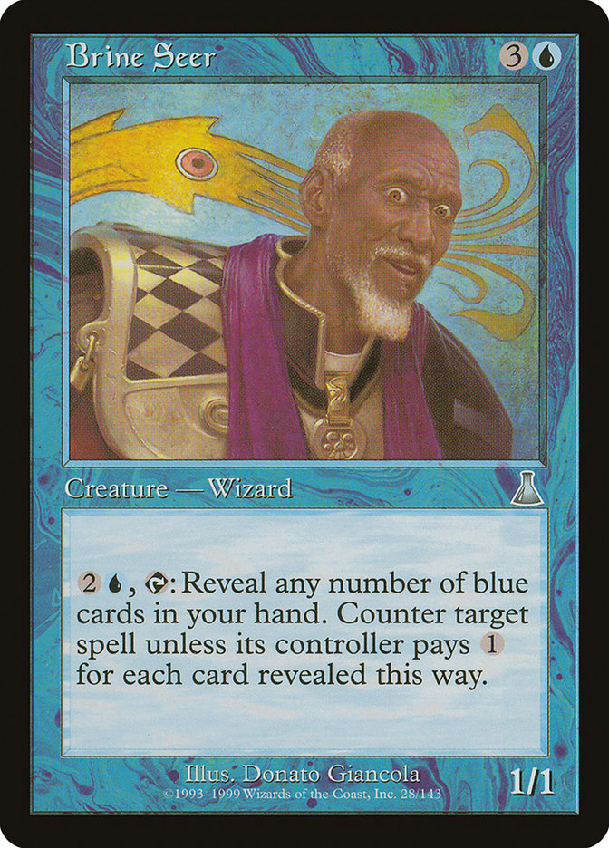 Brine Seer [Urza's Destiny] | The CG Realm